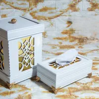 سطل و جا دستمال سطل وجعبه دستمال|صنایع دستی و سایر لوازم تزئینی|مشهد, کوشش|دیوار