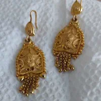 پلاک طلا و گوشواره مشابه طلا|بدلیجات|کاشان, امیرکبیر|دیوار