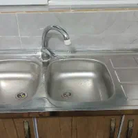 سینک ظرف شویی|آب‌چکان و نظم‌دهنده ظروف|صومعه‌سرا, |دیوار