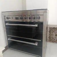 اجاق گاز طرح فر ،صفحه شیشه ای