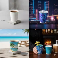 لیوان ۹۰ سی سی قهوه|ظروف نگهدارنده، پلاستیکی، یک‌بارمصرف|شیروان (خراسان), |دیوار