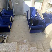 مبل ۷ نفره با جلو مبلی هاش|مبلمان خانگی و میز عسلی|تنکمان, |دیوار