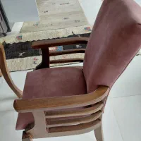 میز ناهارخوری خوری ۶ نفره چوبی|میز و صندلی غذاخوری|تنکابن, |دیوار