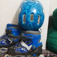 اسکیت و کلاه ایمنی