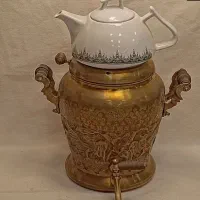 کتری قوری مسی