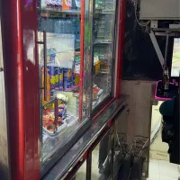 یخچال بزرگ ویترینی درب کشویی