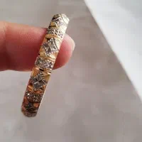 پلاک ورساچه النگو طلا بچگانه مستعمل نیم ست اوا