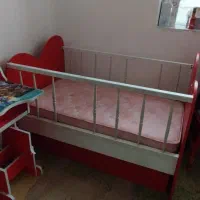 تخت کودک همراه با تشک طبی فنری رویال|تخت و صندلی بچه|یاسوج, |دیوار