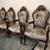 مبلمان سلطنتی چوبی|مبلمان خانگی و میز عسلی|بومهن, |دیوار