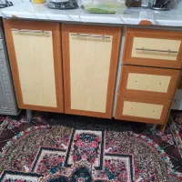 کابینت اهنی و هود سینگ|کتابخانه، شلف، قفسه‌های دیواری|گلستان (تهران), |دیوار