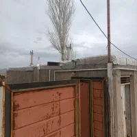 درب گاراژ قدیمی|مصالح و تجهیزات ساختمان|باغ حلی, |دیوار