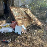 فروش دوعدد درب آهنی|مصالح و تجهیزات ساختمان|رودبنه, |دیوار