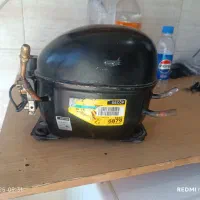 کمپرسور کارکرده آکبند یخچال فریزر صندقی