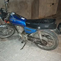 موتورسیکلت پیشرو مدل84 پلاک قدیم