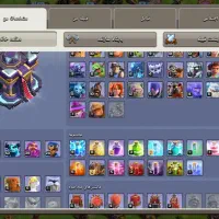 سه عدد اکانت کلش اف کلنز به همراه کلن|کنسول، بازی ویدئویی و آنلاین|شیراز, شهرک نیروی انتظامی|دیوار