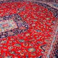 فرش ۱۲ متری کاشان دستبافت لاکی|فرش|تهران, سلسبیل شمالی|دیوار