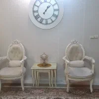 مبلمان ۹نفره ناهارخوری ۶نفره ومیز وسط فقط ۱۰ میلیو|مبلمان خانگی و میز عسلی|تهران, آبشار|دیوار