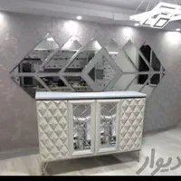 آینه کنسول پاپیونی 120|بوفه، ویترین، کنسول|محمدیه-قزوین, |دیوار
