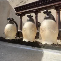 لوستر چوبی|لوستر و چراغ آویز|تهران, آذری|دیوار