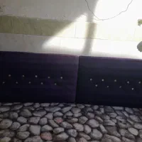 پشتی سرمه ای رنگ