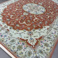 فرش دستباف جفت ۹ متری کاشان ۱۹۵ ملیون تومن|فرش|مشکیندشت, |دیوار