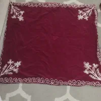 رومیزی پنجاه سال پیش مخمل سه عدد