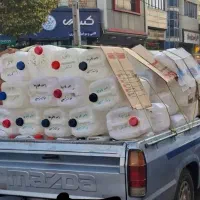 ۲۲ لیتری جای روغن زیتون در حد نو ۵۰تومن هر عدد