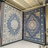 فرش خاتون دلفینی نقره ایی ۱۲۰۰شانه