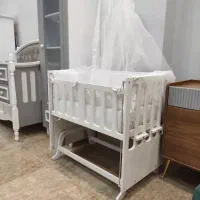 تخت و گهواره چوبی سیسمونی مانی نی|تخت و صندلی بچه|تهران, عبدل‌آباد|دیوار