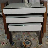 میز عسلی ۳تایی کم جا