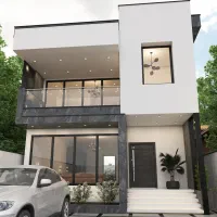 دفتر فنی نقشه کشی طراحی ویلا کلبه محوطه ازبیلت نما