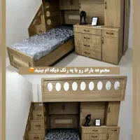 میزتحریر تخت کمد ویترین|تخت و صندلی بچه|چهاردانگه (تهران), |دیوار