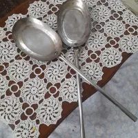 کفگیر بریان قدیمی یکجفت|ظروف پختوپز|اصفهان, سرچشمه|دیوار