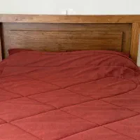 تخت خواب دو نفره شیک و محکم نو نو|تخت و سرویس خواب|اندیشه, اندیشه فاز ۳|دیوار