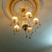 لوستر کریستالی|لوستر و چراغ آویز|مشهد, سرافرازان|دیوار