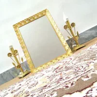 آینه شمعدان|بوفه، ویترین، کنسول|خرمآباد, |دیوار