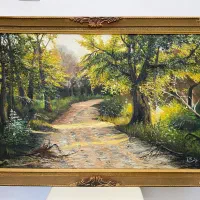 نقاشی رنگ روغن. تابلو نقاشی