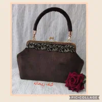 کیف دست دوز  زنانه مخمل
