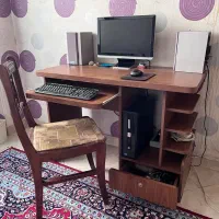 میز کامپیوتر و صندلی (دست دوم)|میز تحریر و کامپیوتر|تهران, صادقیه|دیوار