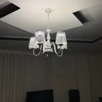 لوستر ۵ شاخه ترک +۲ عدد دیوارکوب