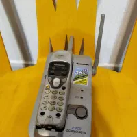 تلفن دوخط پاناسونیک اصل ژاپن|تلفن رومیزی|اصفهان, باغ فدک|دیوار