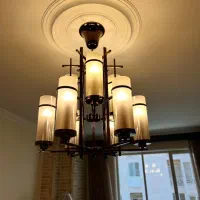 لوستر|لوستر و چراغ آویز|ری, علایین|دیوار