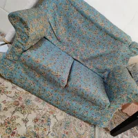 مبل ۷ نفره مناسب باغ و محل کار به همراه روکش|مبلمان خانگی و میز عسلی|شیراز, شیشهگری|دیوار