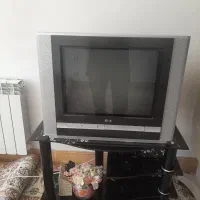 تلوزیون ۲۱ اینج ال جی همراه ویدئو و سی دی خور