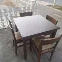 میز ناهار و صبحانه چوبی