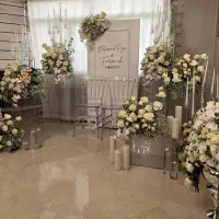 گل آرایی جایگاه و سفره عقد و ماشین عروس و غیره|خدمات پذیرایی، مراسم|اصفهان, همدانیان|دیوار