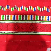 سیاه سفید دوزی و زه دوزی|لباس|ایرانشهر, |دیوار