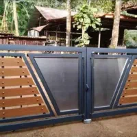 ساخت درب ریلی ۴ متری سفارشی