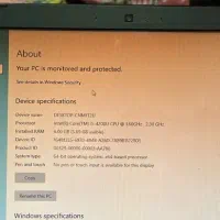 لپ تاپ ایسوس x550l asus|رایانه همراه|رباط‌کریم, رباط‌کریم|دیوار