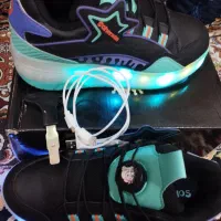 کفش اسکیت چراغدار شارژی پسرانه